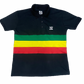 Camisa Polo Barão "reggae" Preta